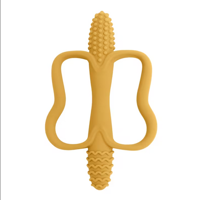 Silicone Teething Toy for Babies – Easy-Grip Sensory Teether for Soothing Gums and Oral Development