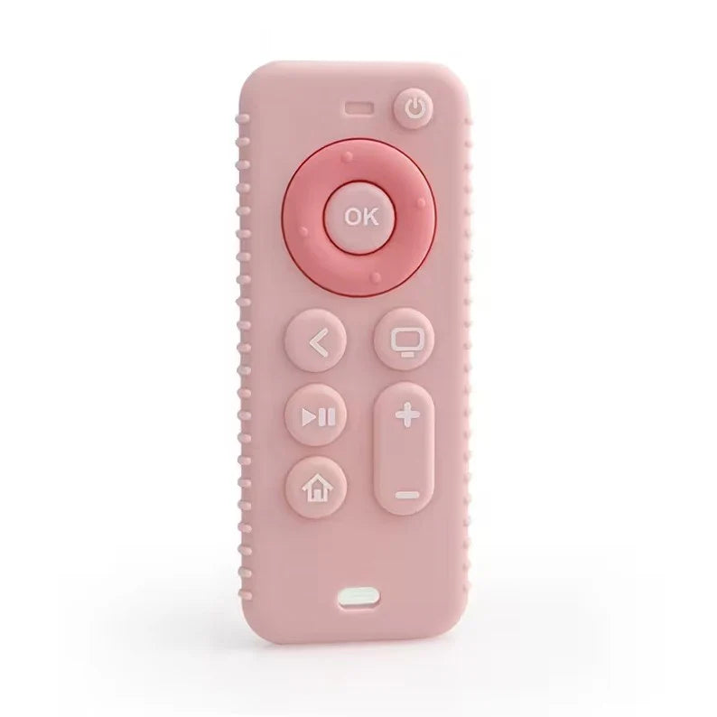 Soft Remote Control Silicone Teether Toy