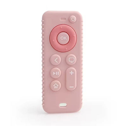 Soft Remote Control Silicone Teether Toy