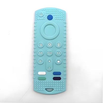 Soft Remote Control Silicone Teether Toy