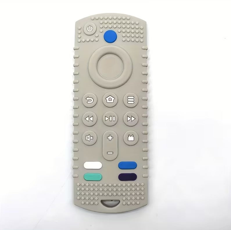 Soft Remote Control Silicone Teether Toy