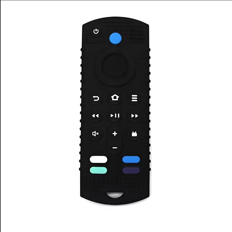Soft Remote Control Silicone Teether Toy
