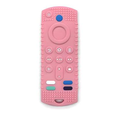 Soft Remote Control Silicone Teether Toy