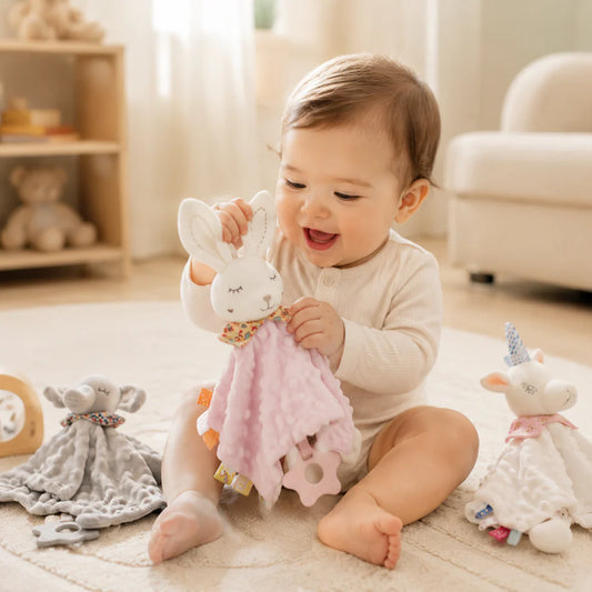 Soft & Cuddly Newborn Toys – Gentle Sensory Plush Companions for Babies