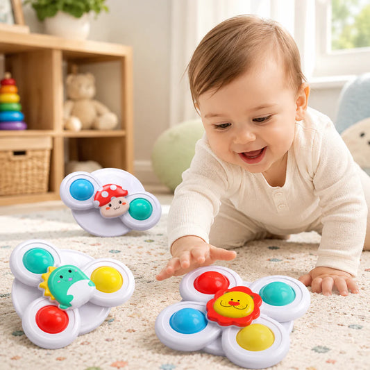 Spinner Baby Rattle Toy Set