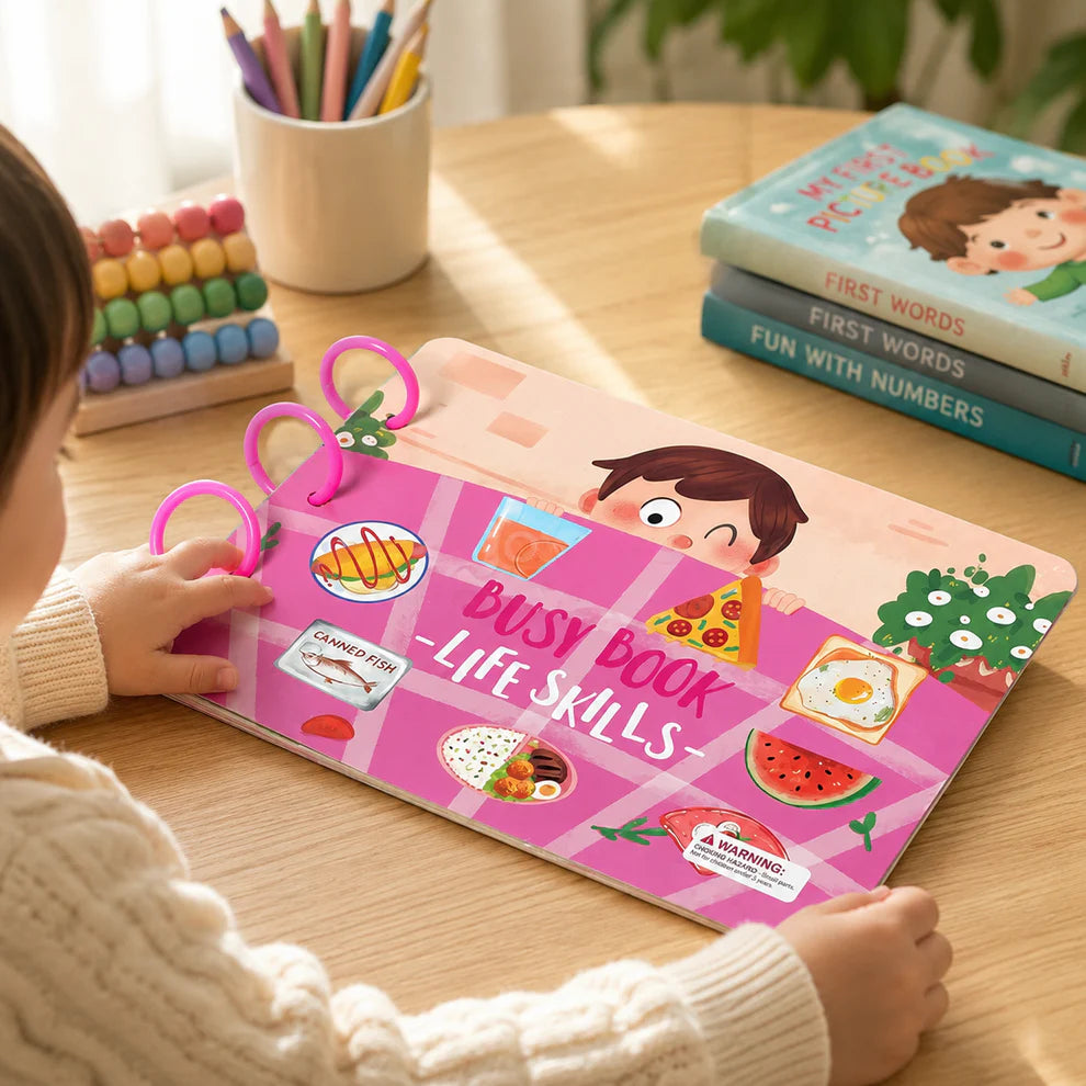 Sticker Busy Book – Educational Matching Game for Early Learning