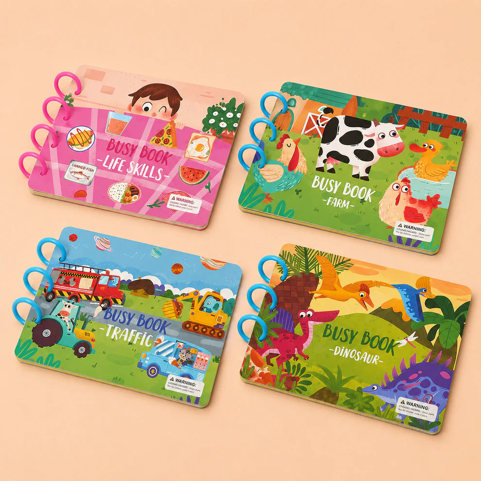 Sticker Busy Book – Educational Matching Game for Early Learning