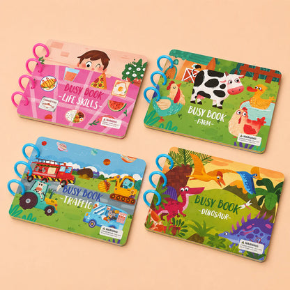 Sticker Busy Book – Educational Matching Game for Early Learning