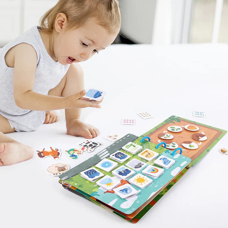 Sticker Busy Book – Educational Matching Game for Early Learning