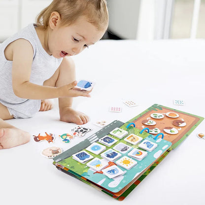 Sticker Busy Book – Educational Matching Game for Early Learning