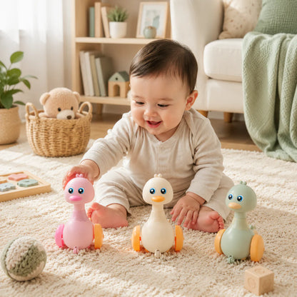 Swing Little Duck Car Puzzle Toy Car
