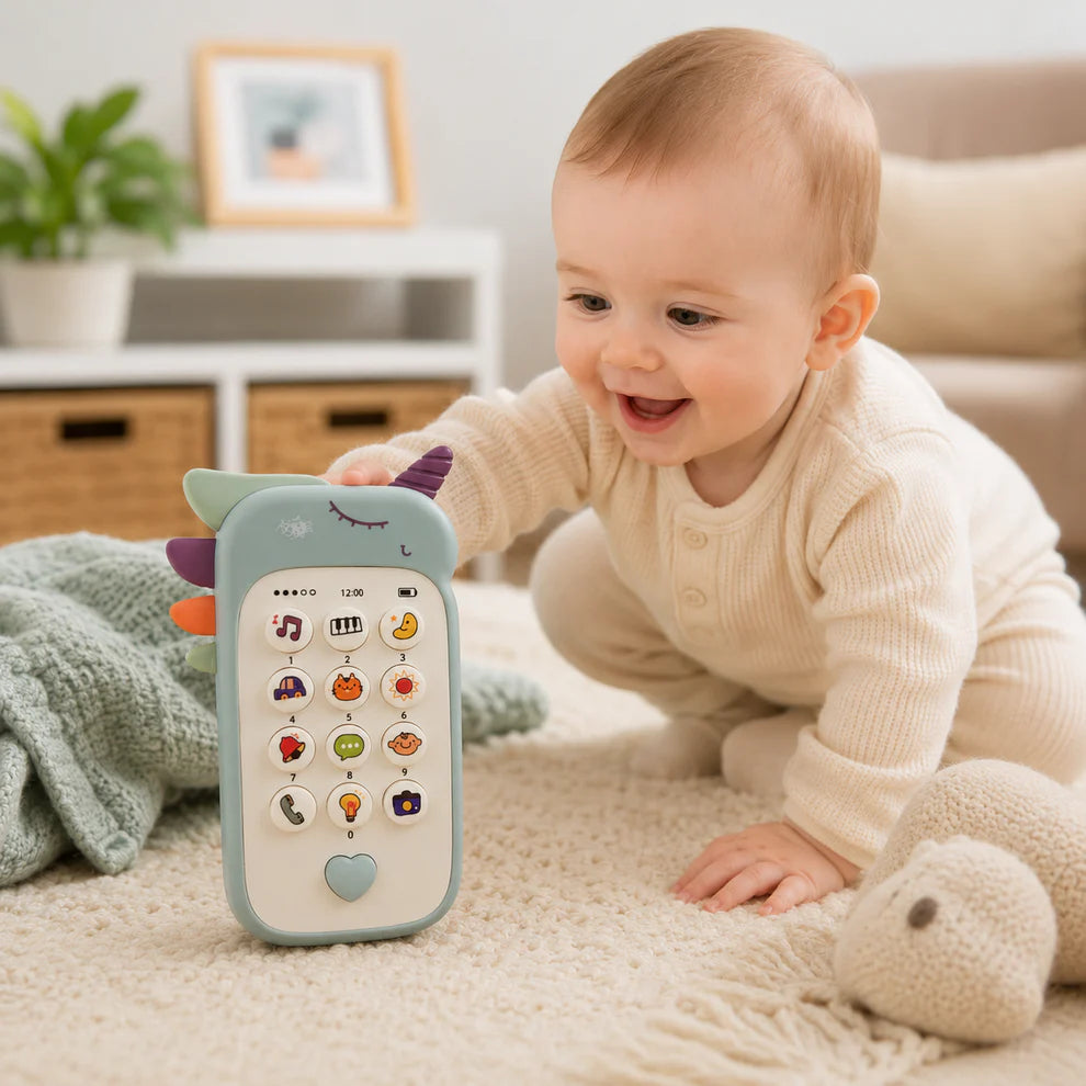 Unicorn Baby Musical Phone Toy
