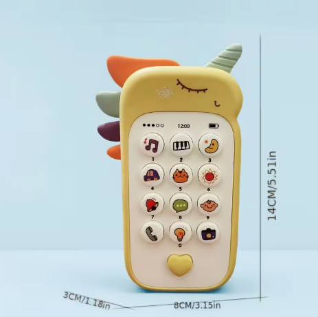 Unicorn Baby Musical Phone Toy