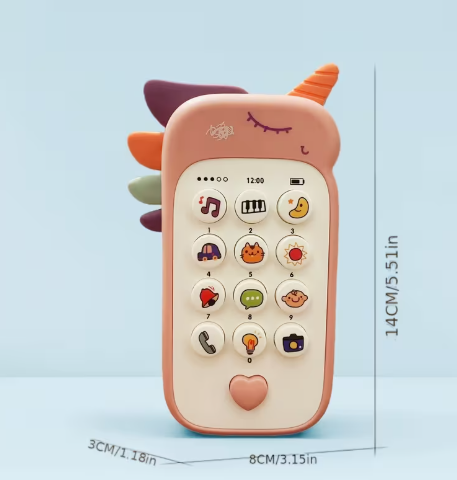 Unicorn Baby Musical Phone Toy