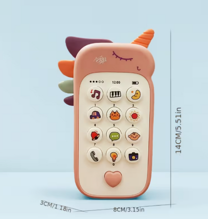 Unicorn Baby Musical Phone Toy
